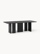 Meta Ahşap Yemek Masası Siyah