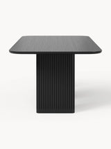 Meta Ahşap Yemek Masası Siyah
