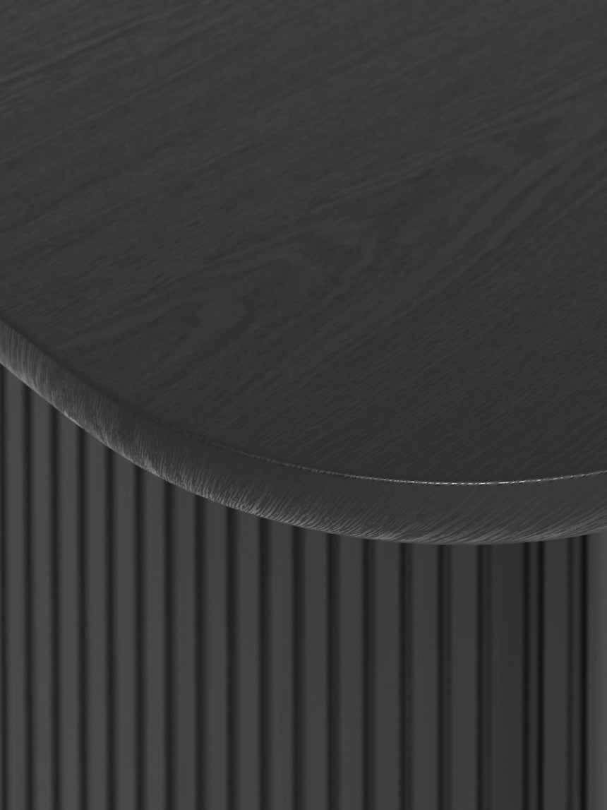 Meta Ahşap Yemek Masası Siyah