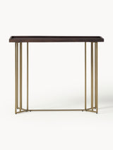 Minsk Ahşap Tablalı Metal Ayaklı Dresuar Ceviz