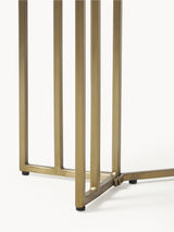 Minsk Ahşap Tablalı Metal Ayaklı Dresuar Ceviz