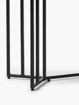 Minsk Ahşap Tablalı Metal Ayaklı Dresuar Siyah