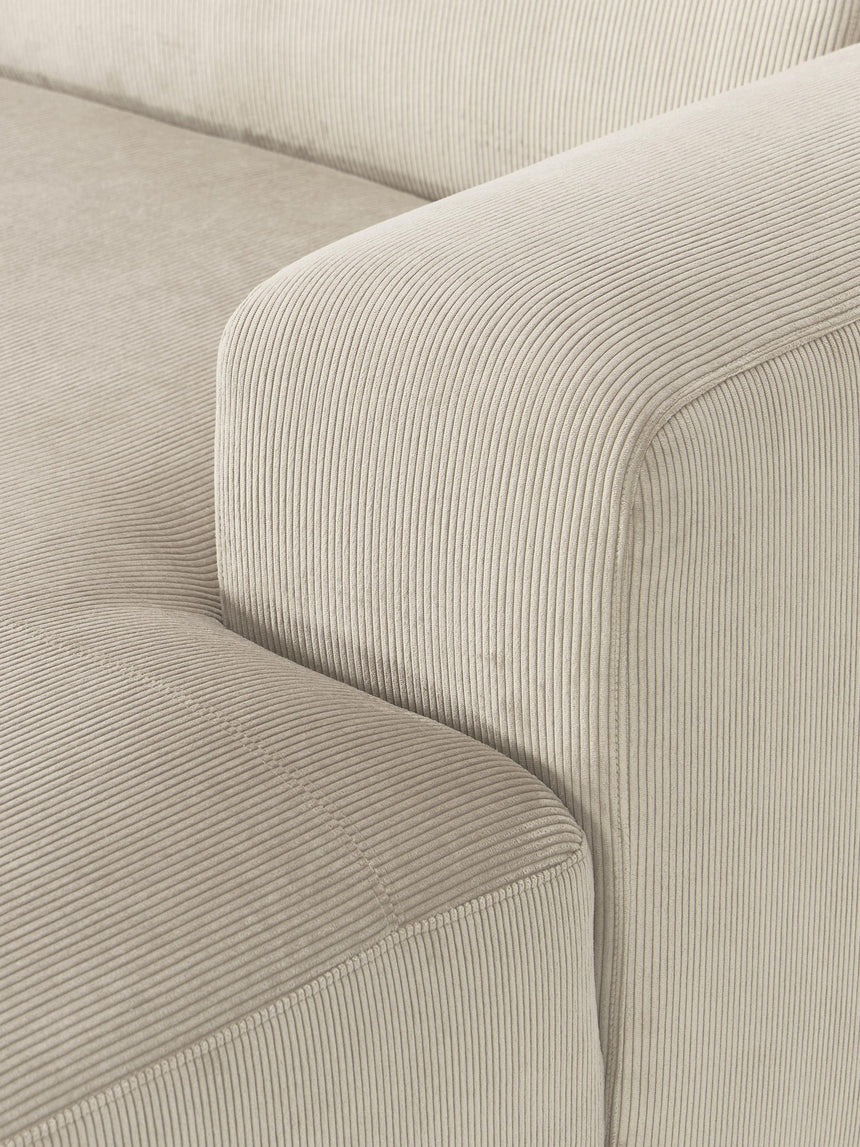 Mira Big Köşe Koltuk Bej Fitilli