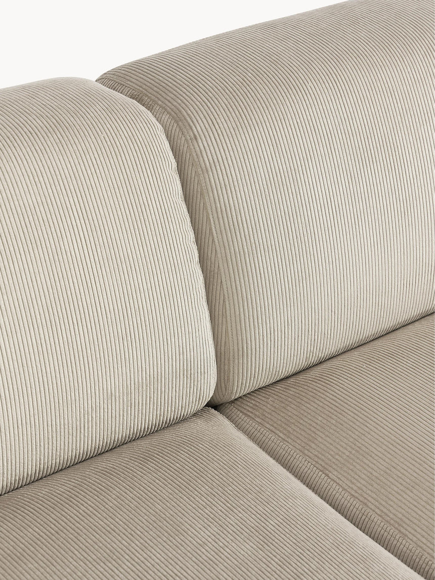 Mira Big Köşe Koltuk Bej Fitilli