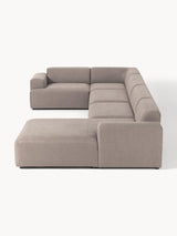 Mira Big Köşe Koltuk Boz Kahverengi