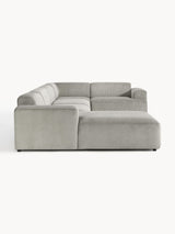 Mira Big Köşe Koltuk Gri Fitilli