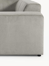 Mira Big Köşe Koltuk Gri Fitilli