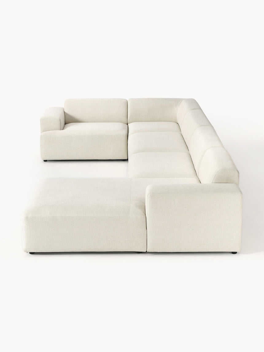 Mira Big Köşe Koltuk Kırık Beyaz