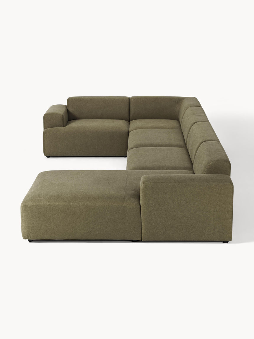 Mira Big Köşe Koltuk Zeytin Yeşili