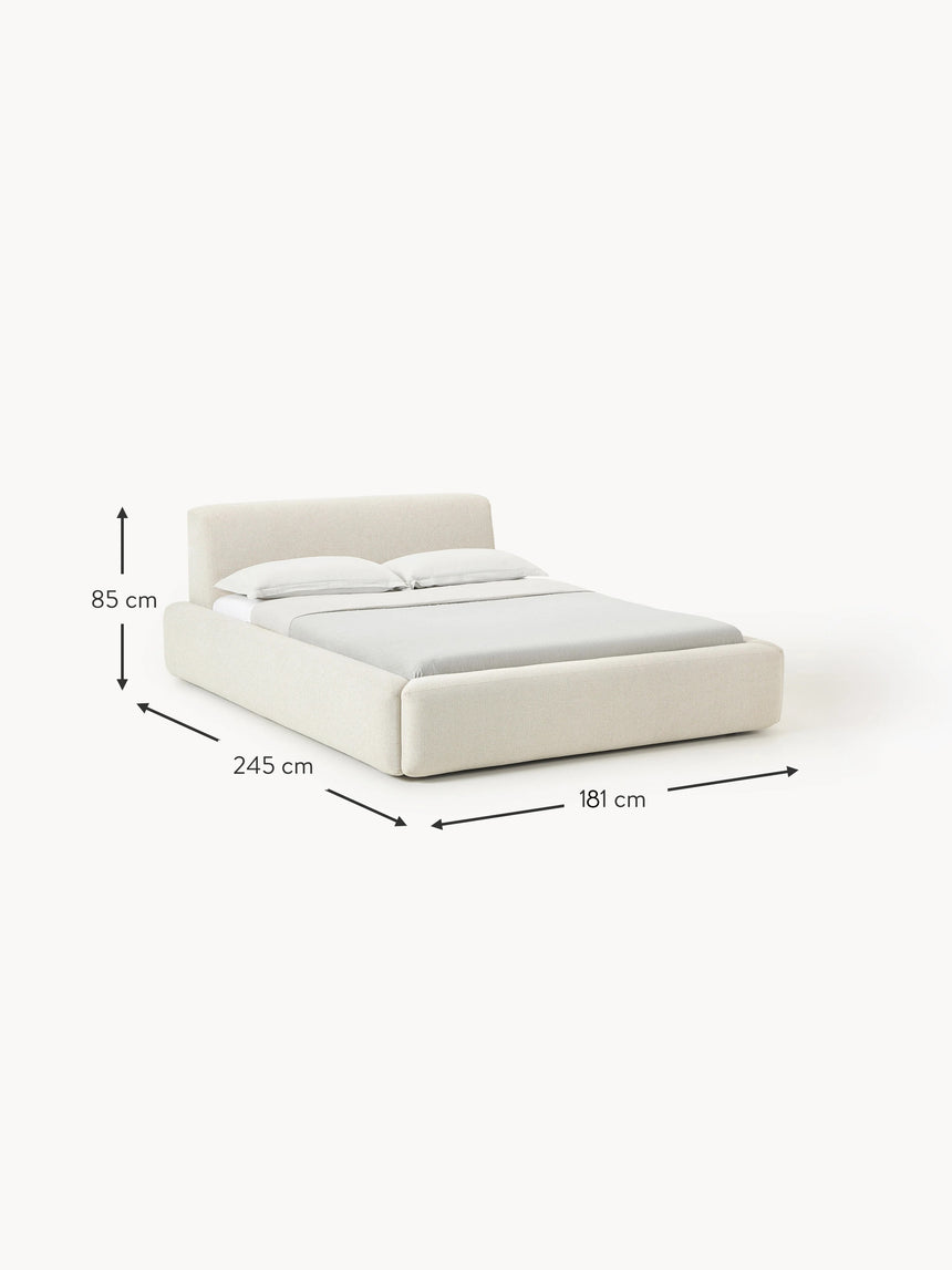 Mira Çift Kişilik Karyola Açık Bej