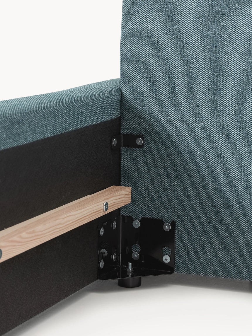 Mira Çift Kişilik Karyola Mavi