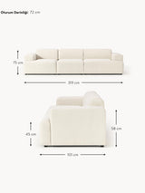 Mira Dörtlü Koltuk Kırık Beyaz