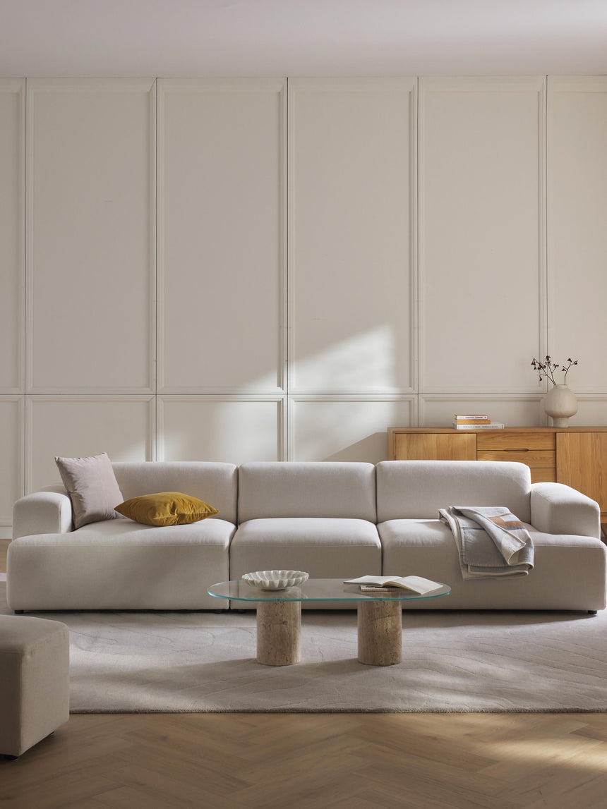 Mira Dörtlü Koltuk Kırık Beyaz