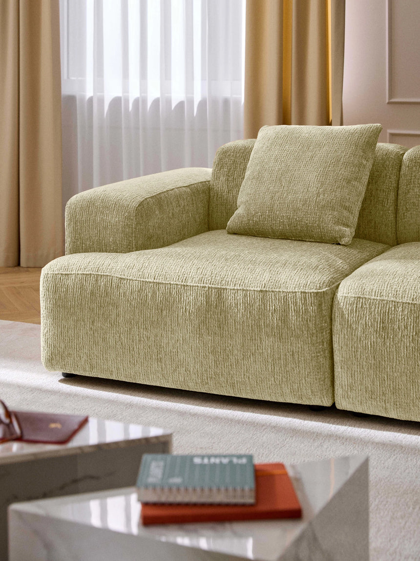 Mira İkili Koltuk Açık Yeşil Şönil