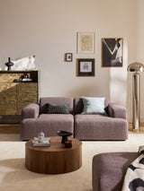 Mira İkili Koltuk Antik Pembe