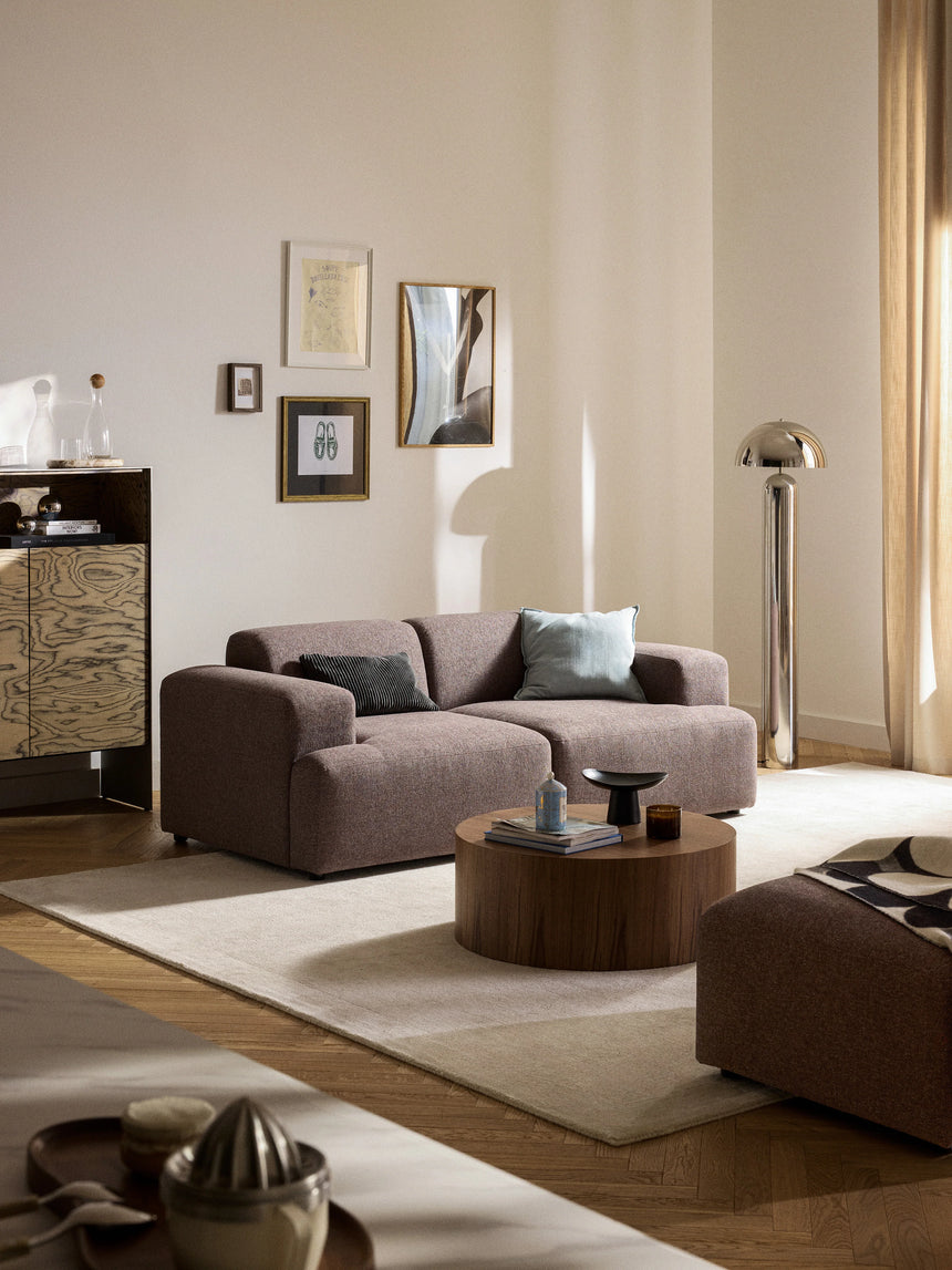 Mira İkili Koltuk Antik Pembe