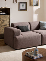 Mira İkili Koltuk Antik Pembe