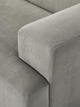 Mira İkili Koltuk Gri Fitilli