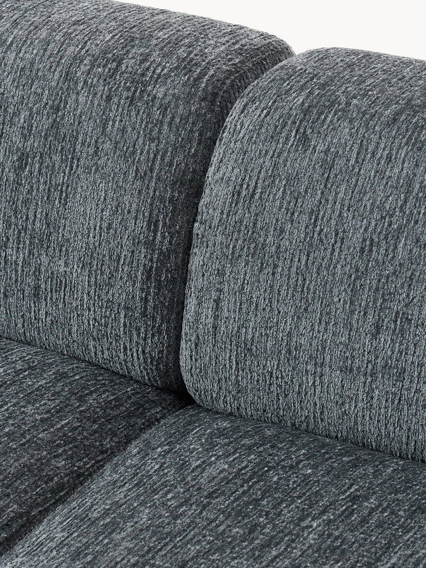 Mira İkili Koltuk Gri Mavi Şönil