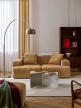 Mira İkili Koltuk Hardal Sarısı Şönil