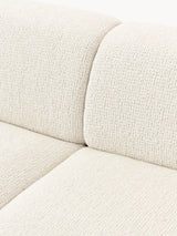 Mira İkili Koltuk Kırık Beyaz Şönil