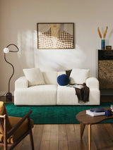 Mira İkili Koltuk Kırık Beyaz Şönil