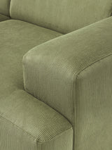 Mira İkili Koltuk Zeytin Yeşili Fitilli