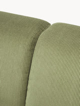 Mira İkili Koltuk Zeytin Yeşili Fitilli