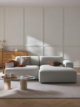 Mira Köşe Koltuk Açık Gri