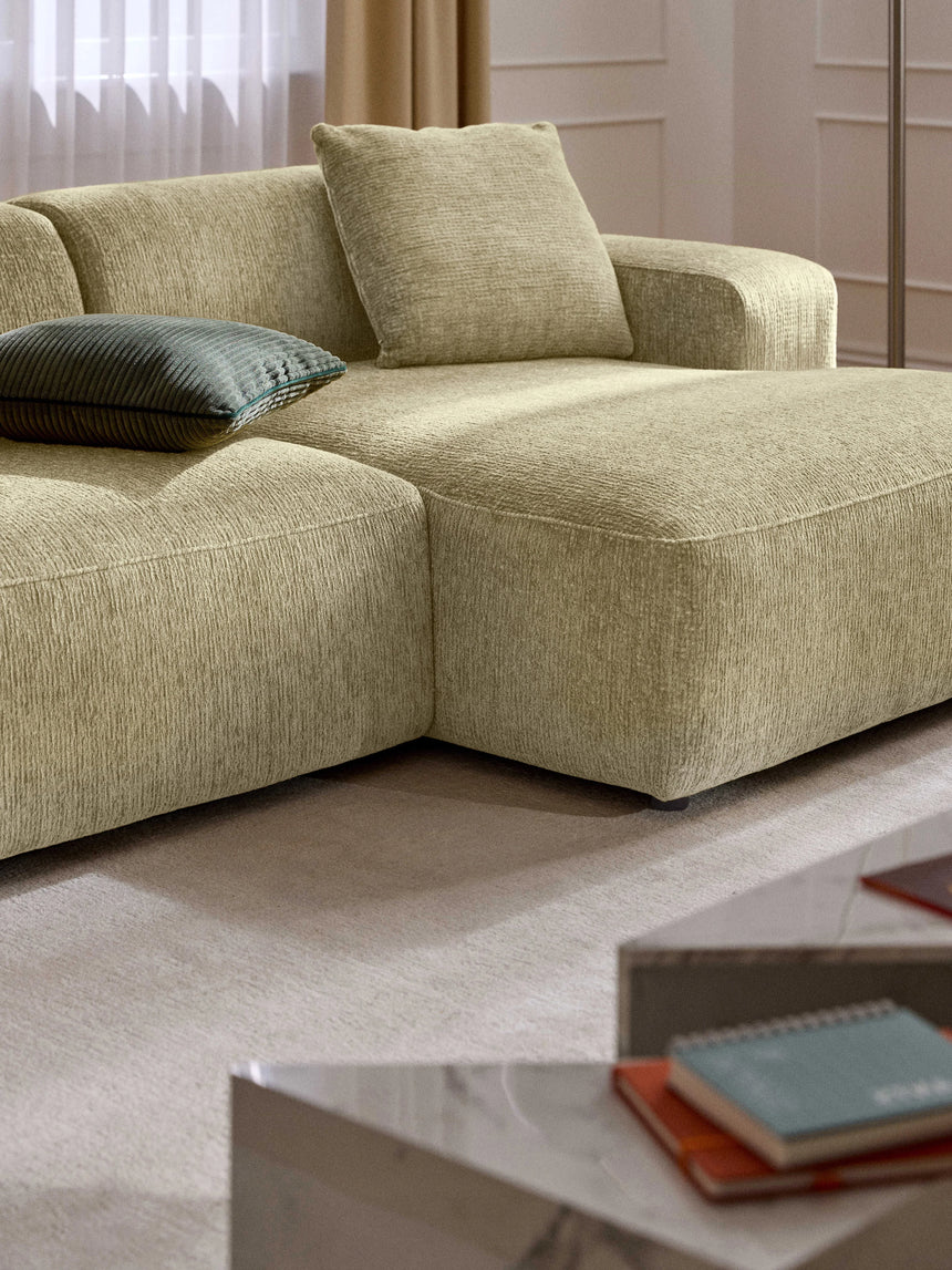 Mira Köşe Koltuk Açık Yeşil Şönil