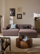 Mira Köşe Koltuk Antik Pembe