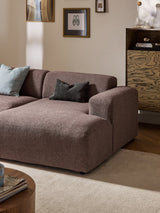 Mira Köşe Koltuk Antik Pembe