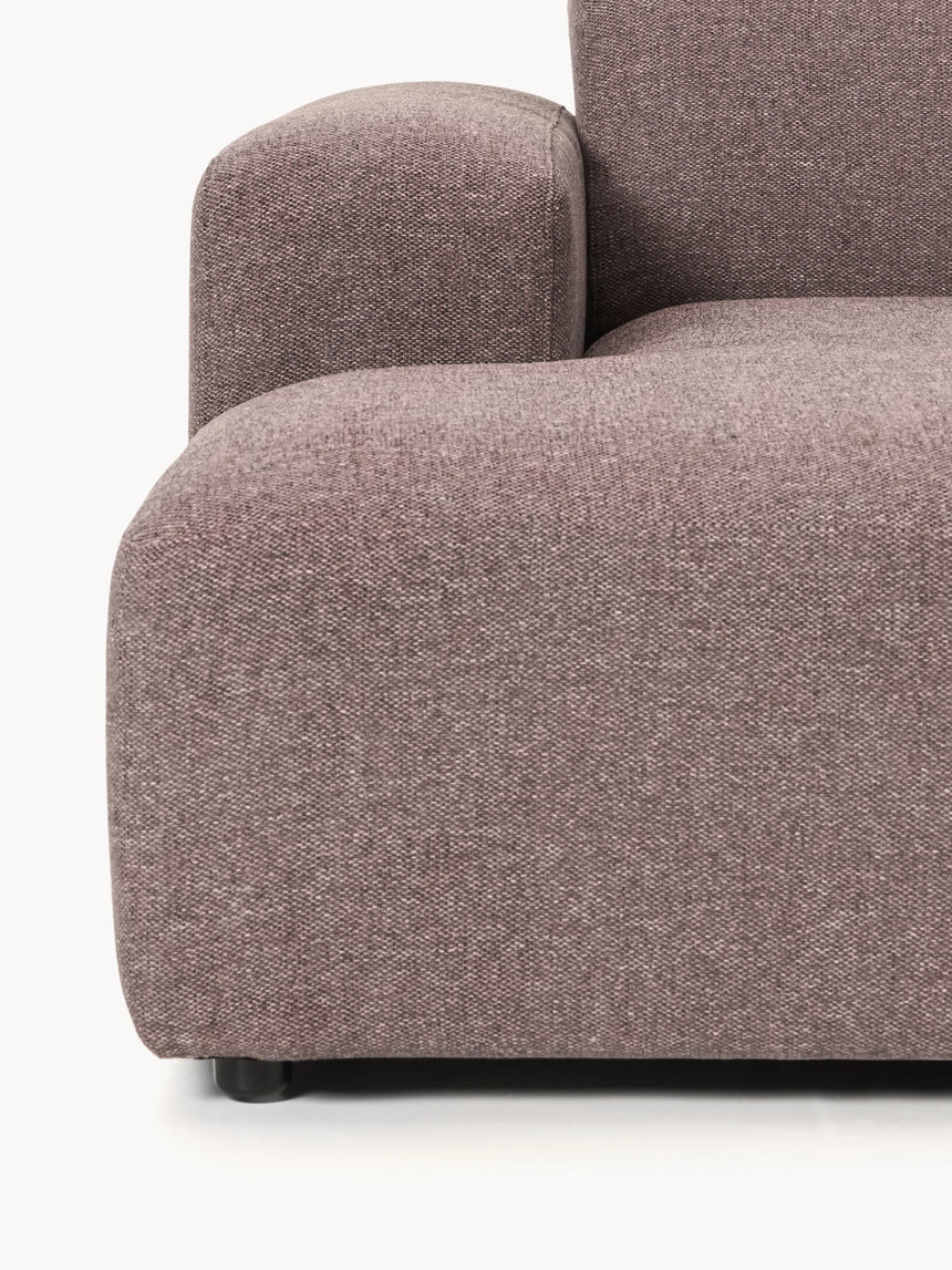 Mira Köşe Koltuk Antik Pembe