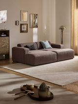 Mira Köşe Koltuk Antik Pembe