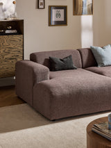 Mira Köşe Koltuk Antik Pembe