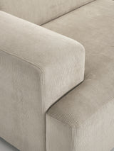 Mira Köşe Koltuk Bej Fitilli