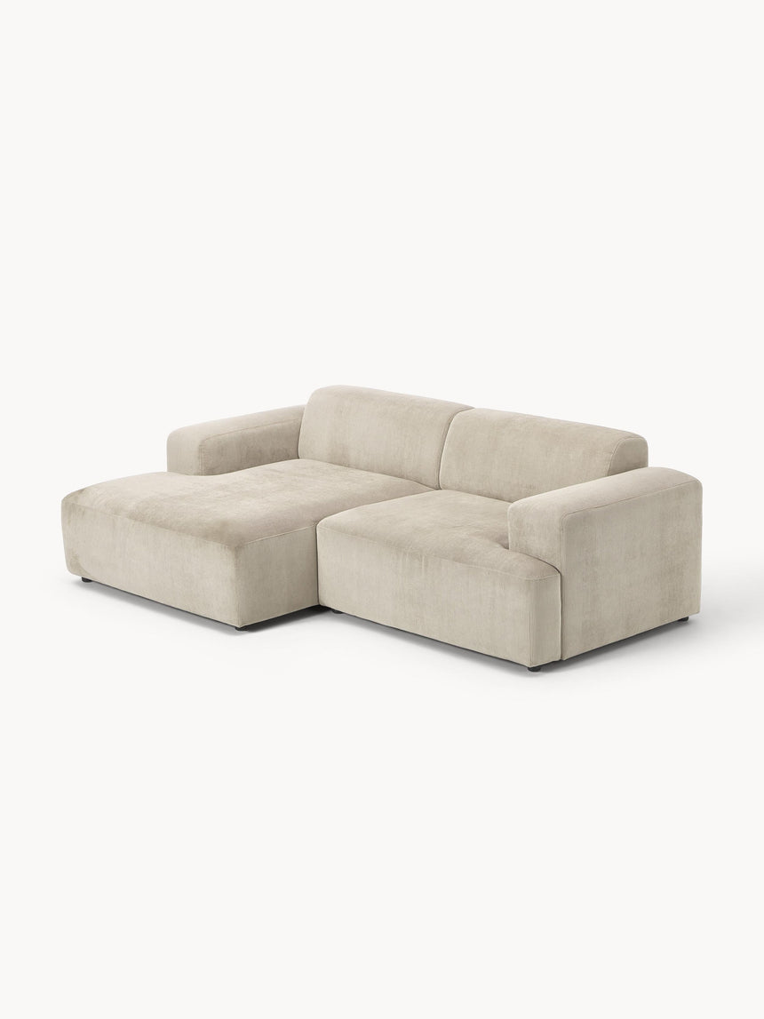 Mira Köşe Koltuk Bej Fitilli