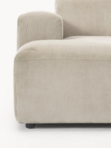 Mira Köşe Koltuk Bej Fitilli