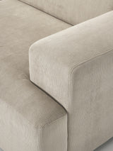 Mira Köşe Koltuk Bej Fitilli