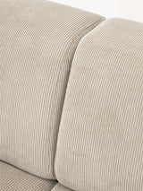 Mira Köşe Koltuk Bej Fitilli