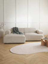 Mira Köşe Koltuk Bej Fitilli