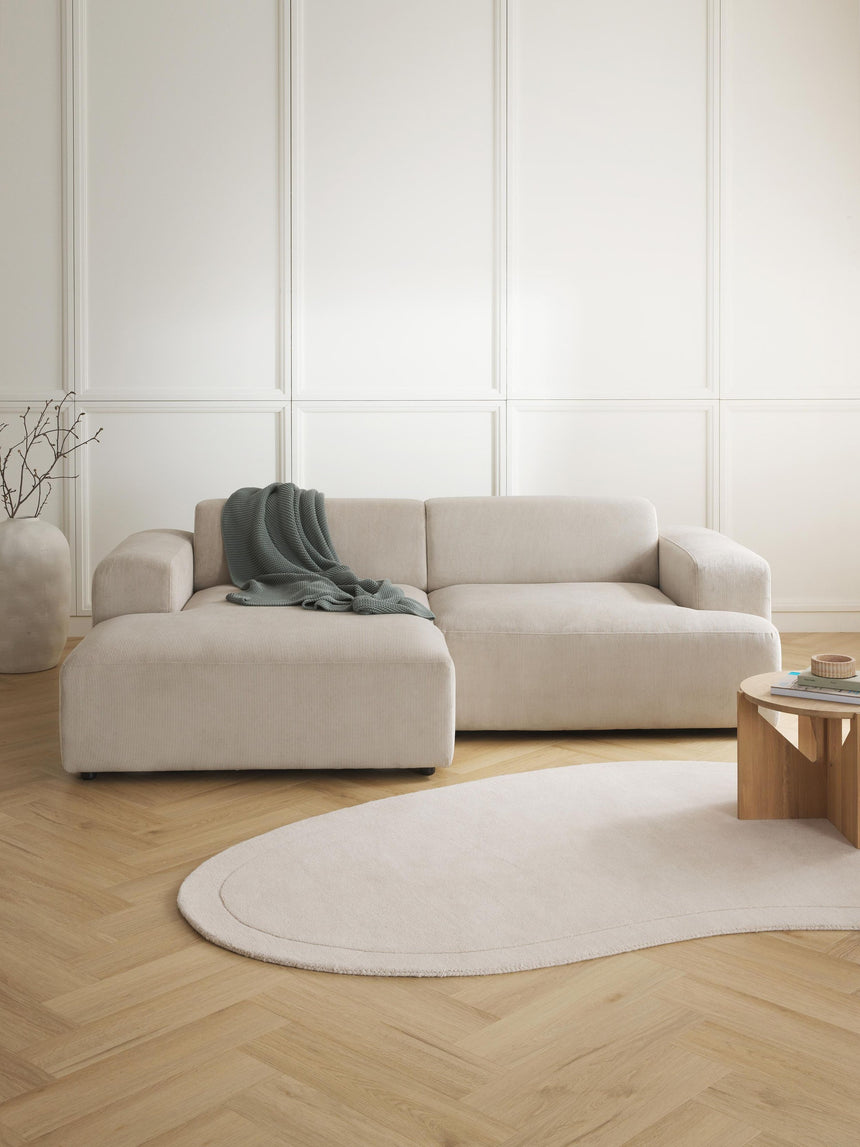 Mira Köşe Koltuk Bej Fitilli