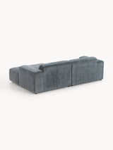 Mira Köşe Koltuk Gri Mavi Şönil