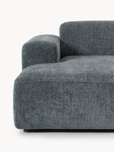 Mira Köşe Koltuk Gri Mavi Şönil