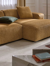 Mira Köşe Koltuk Hardal Sarısı Şönil