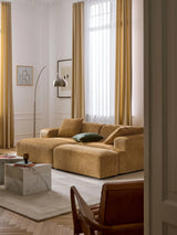 Mira Köşe Koltuk Hardal Sarısı Şönil