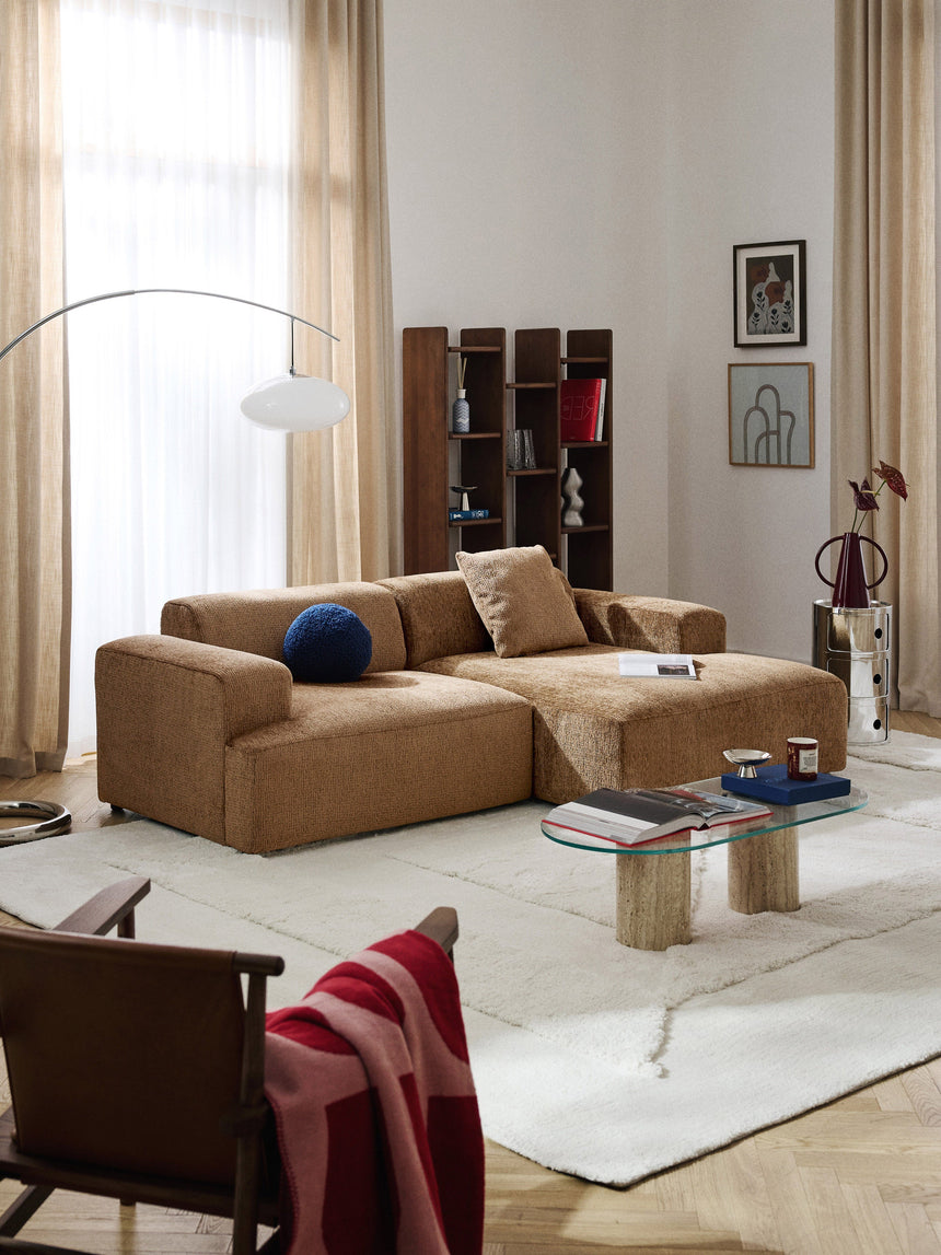 Mira Köşe Koltuk Kahve Şönil