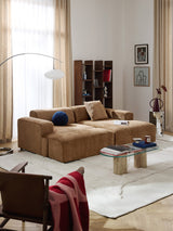 Mira Köşe Koltuk Kahve Şönil