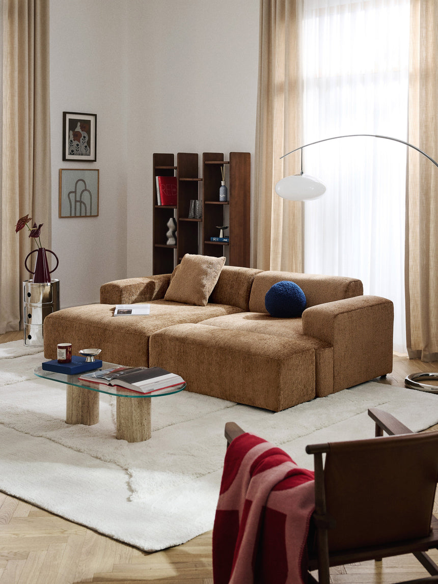 Mira Köşe Koltuk Kahve Şönil