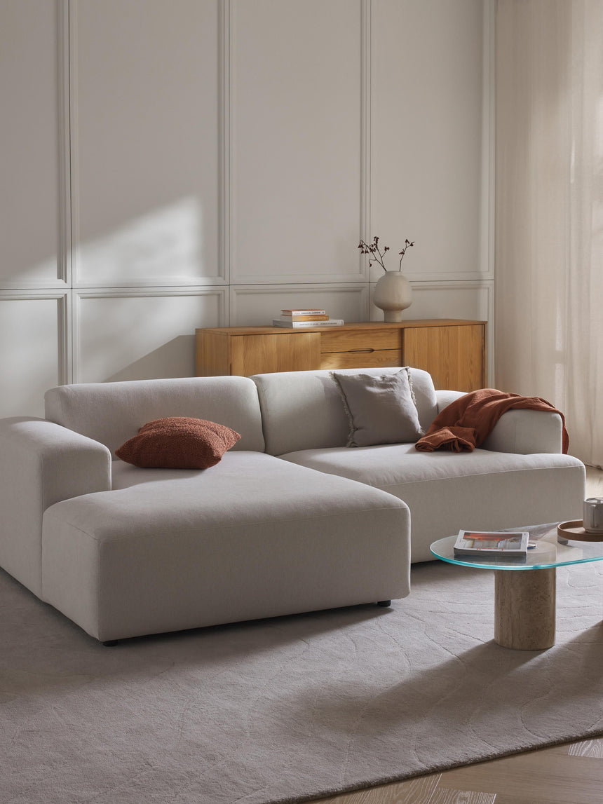 Mira Köşe Koltuk Kırık Beyaz